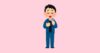 歌手（男性）のイラスト