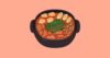 キムチ鍋のイラスト