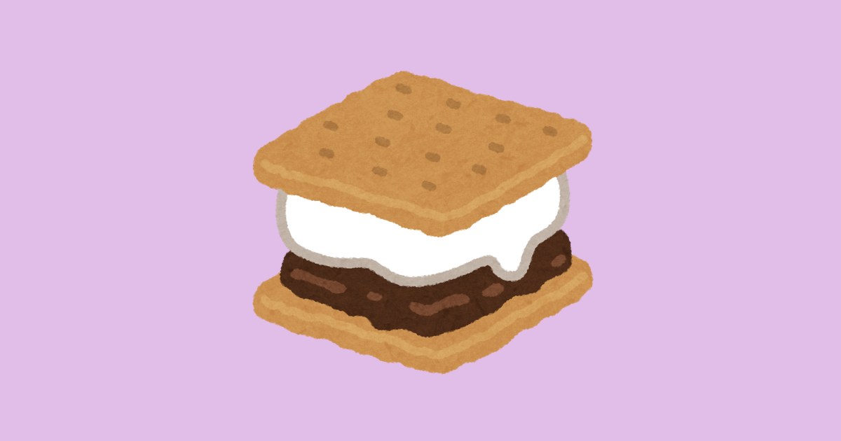 日本のお菓子・マシュマロのイラスト