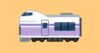 特急電車のイラスト