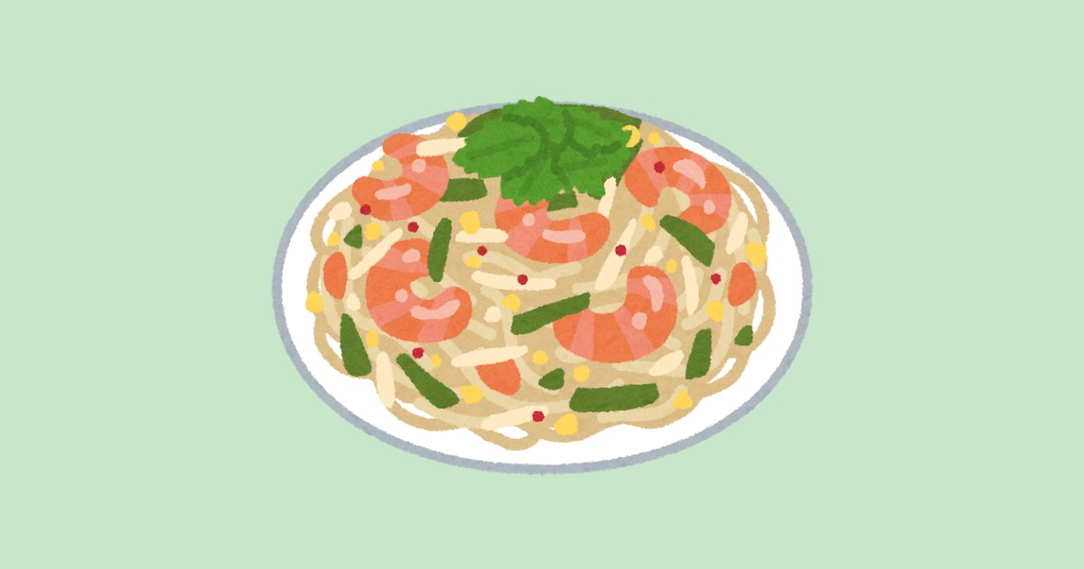 パッタイのイラスト