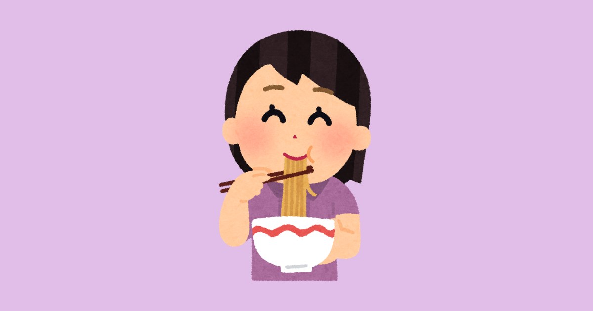 ラーメンのイラスト