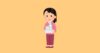 コンビニで買い物する人のイラスト