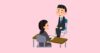 就活面接のイラスト