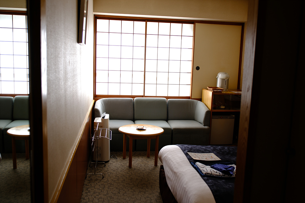 旅館のシングルルーム