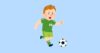 サッカー選手のイラスト(いらすとや)
