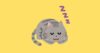 寝る猫のイラスト（いらすとや）