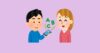 翻訳機を使う人のイラスト