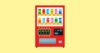 当たり付きの自動販売機のイラスト（いらすとや）