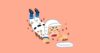 ヘッドスライディングのイラスト（野球・いらすとや）