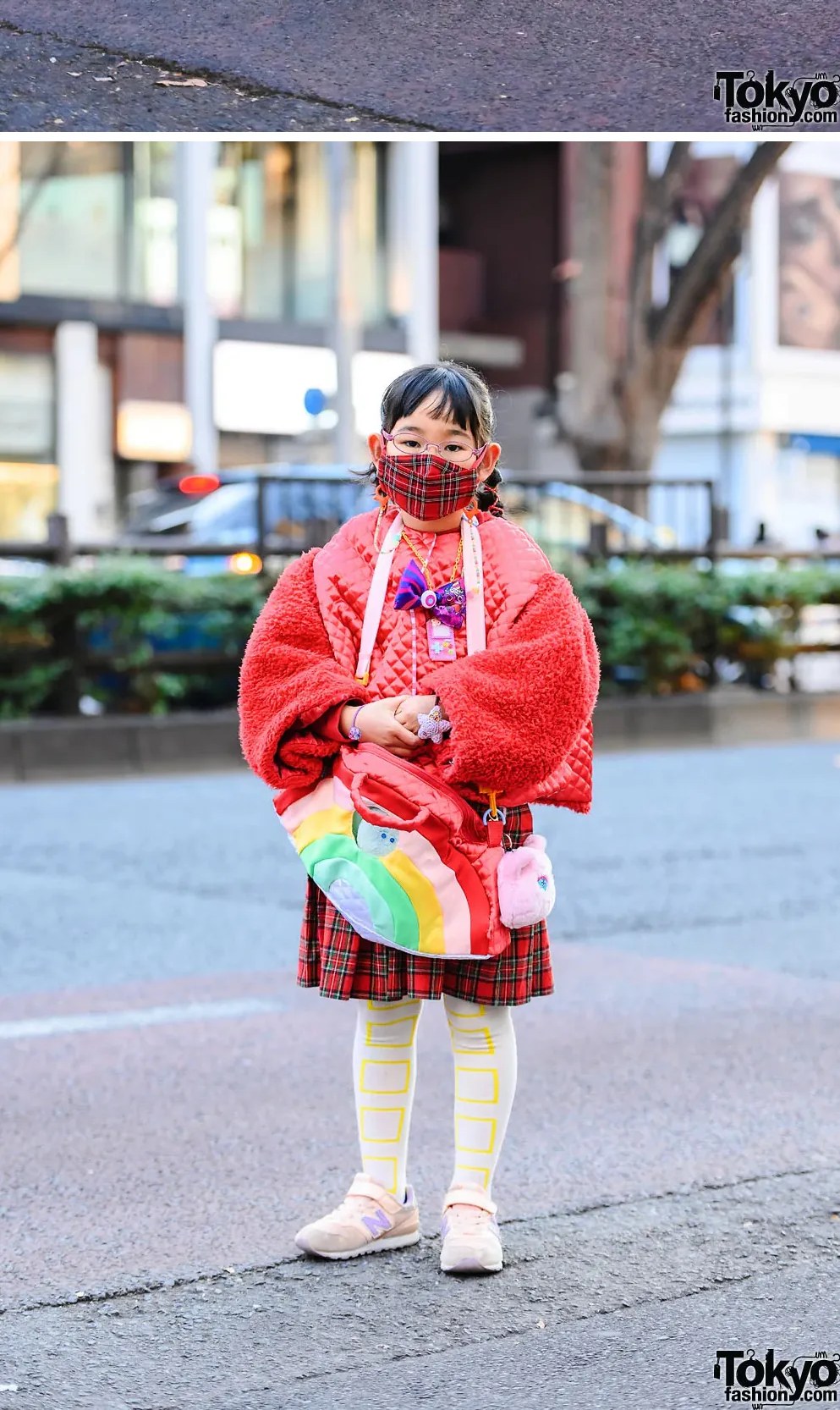 原宿のストリートファッションのスナップ写真