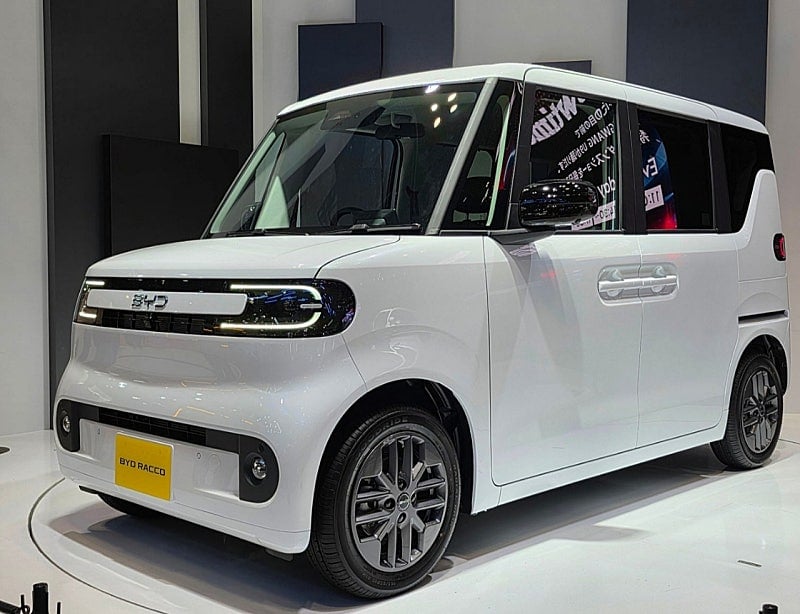 BYDが日本向けに開発した軽EVの外観1