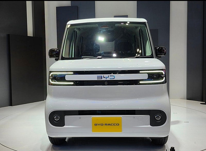 BYDが日本向けに開発した軽EVの外観2