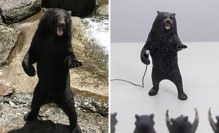クマのフィギュア