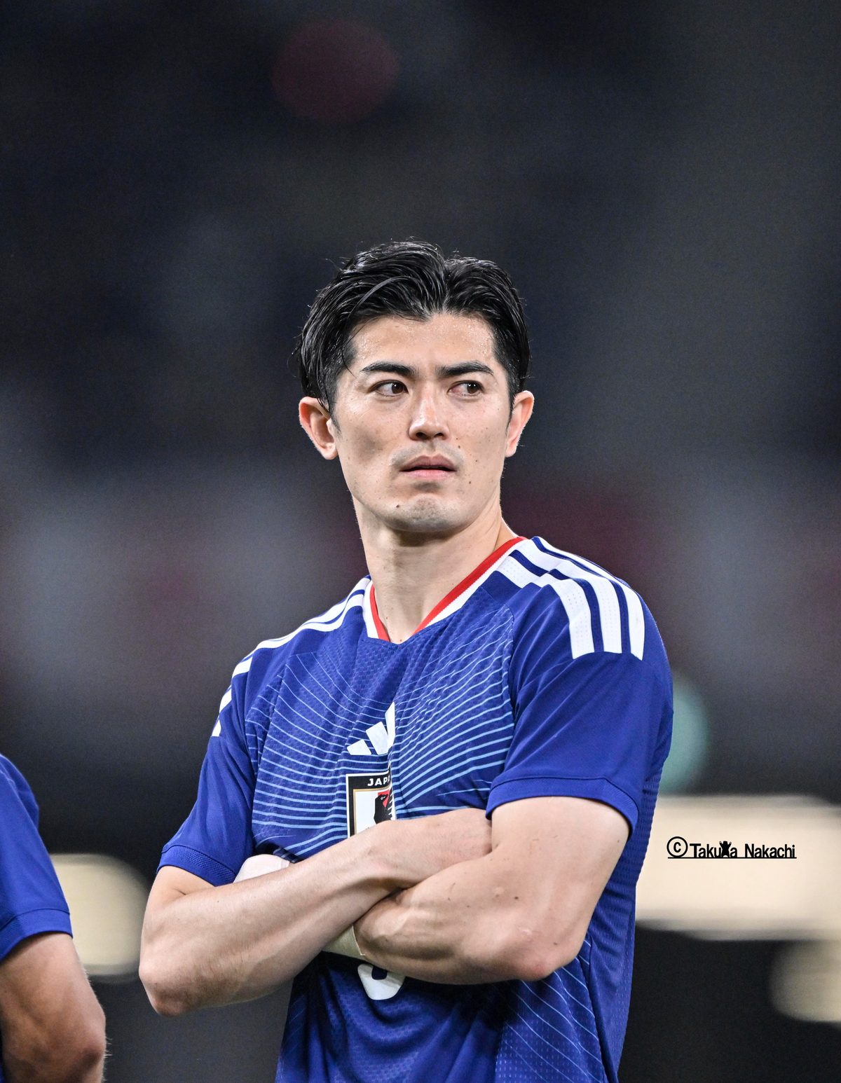 韓国の掲示板に貼られた日本のサッカー選手の写真2枚目