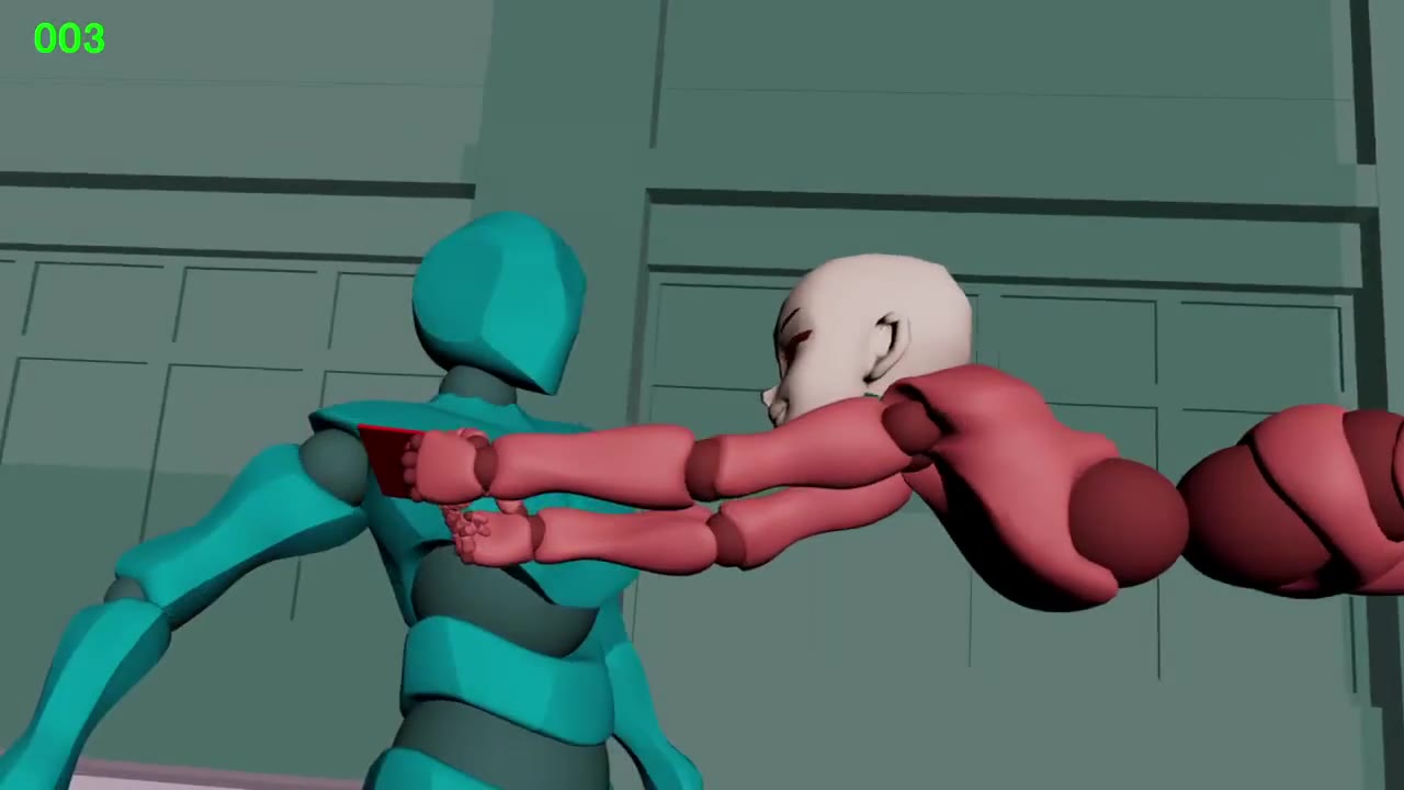 素材となった3Dモデルの映像