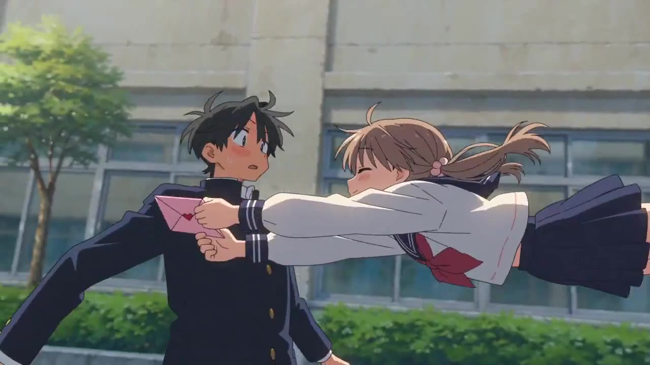 AIで2Dアニメ調に変換された同じ場面