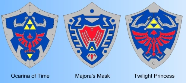 修正後の盾のデザインを示す引用元画像