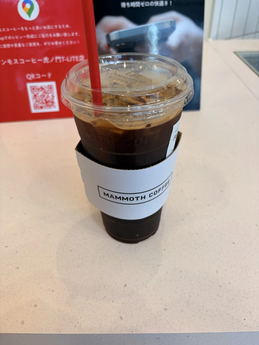 日本の韓国系コーヒー店の写真3
