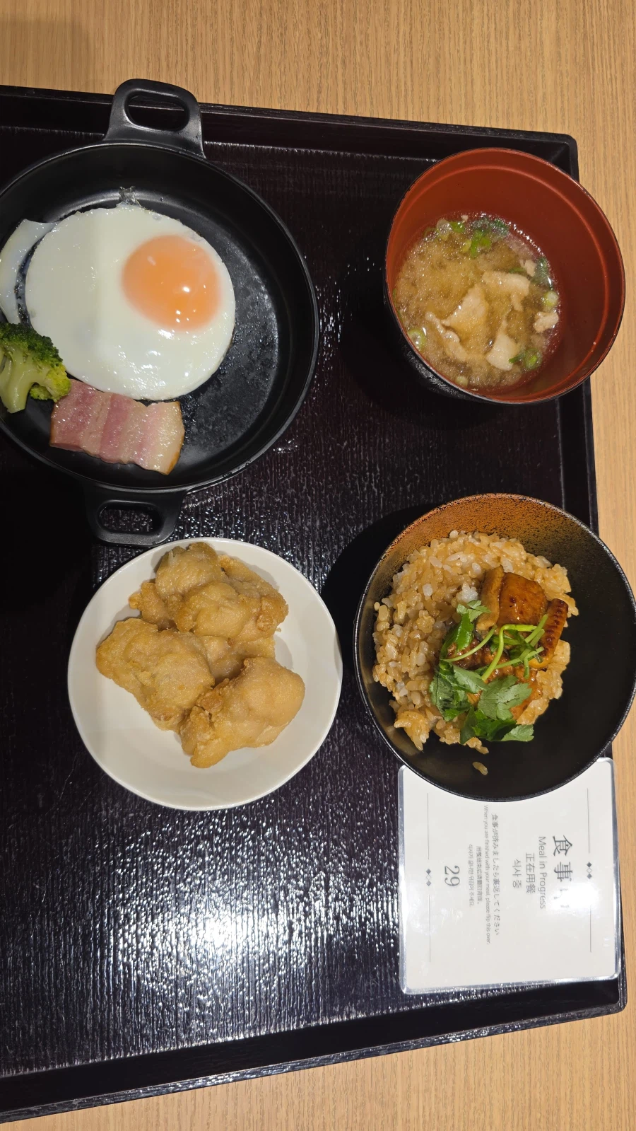 ホテルで食べた朝食