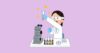 研究者が実験室で作業するイラスト